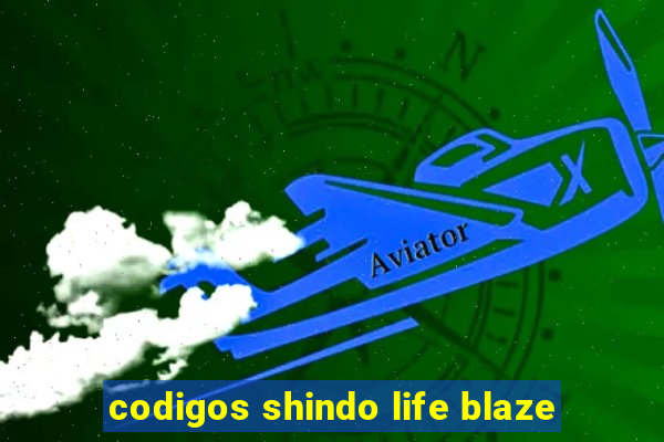 codigos shindo life blaze